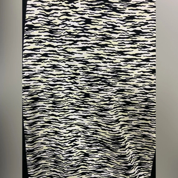FRENCH CONNECTION  SAHARA WAVE ZEBRA DRESS SZ 6 - Picture 7 of 14